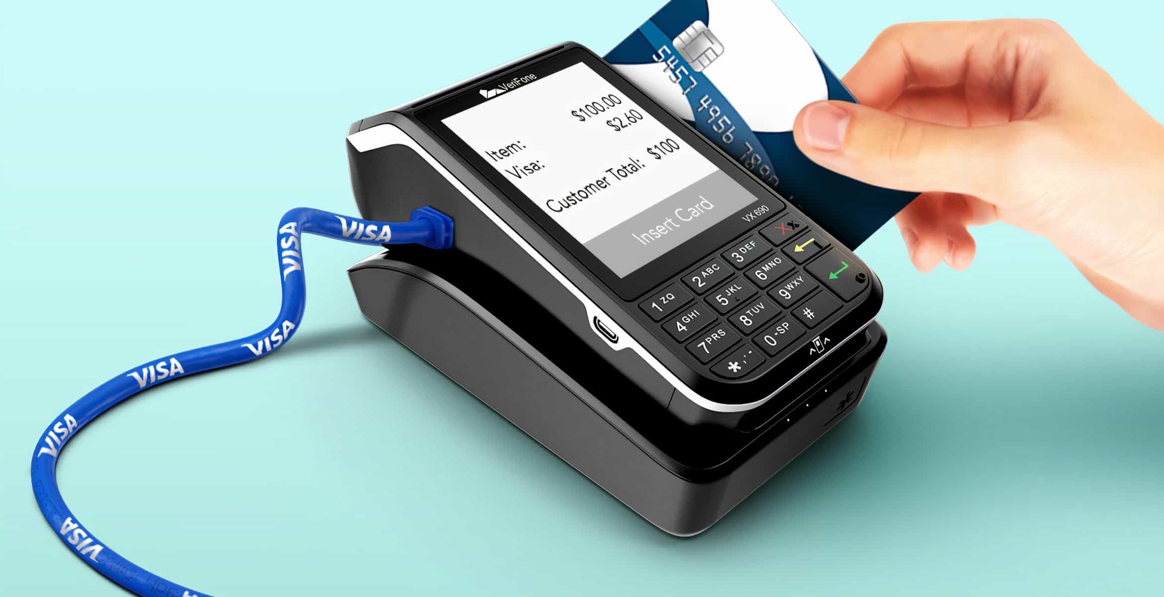 card swiping machine